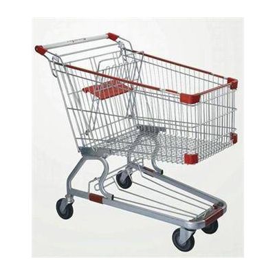 125L used supermarket Germany style shopping trolley