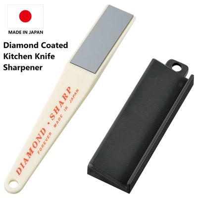 Japan Made Diamond coated kitchen knives sharpener for ceramic, titanium, steel, stainless steel