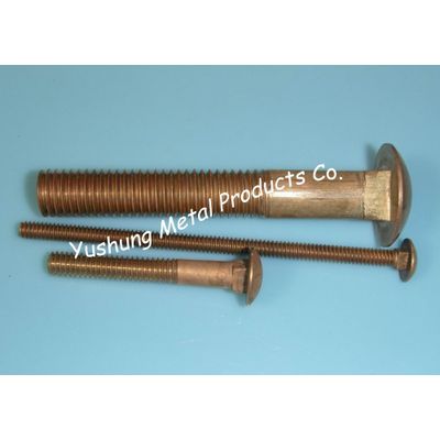 Silicon Bronze Carriage Bolts - Yushung Metal Products Co.LTD.