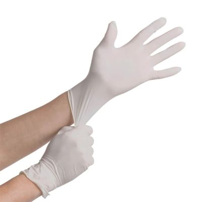 Medical Sterile Latex Surgical Gloves Examination Latex Glove for Dental, Laboratory Service