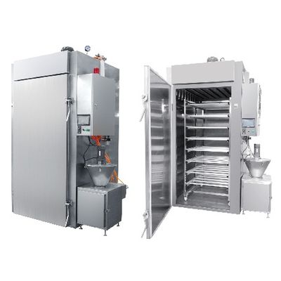 Automatic Meat Suasage Smoking Machine/Meat Smoke House Oven/Commervial Fish Smoker