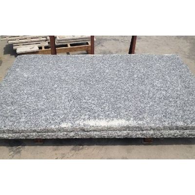 Spray white granite slab countertop tiles