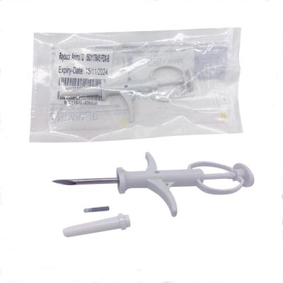RBC-Z00 RFID 2.12X12mm glass tube animal ID syringe pet microchip