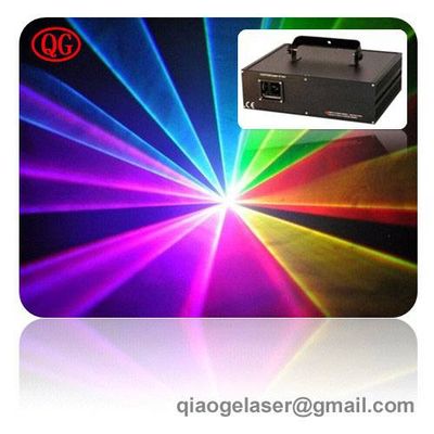 QG-RGB1500SD RGB Carton Laser Lighting With SD Card