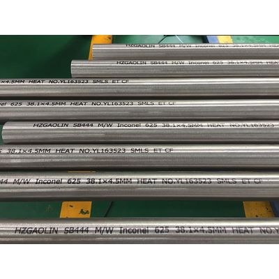 SB444 N06625/Inconel 625 Seamless Nickel Alloy Tube and Pipe
