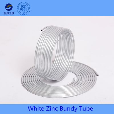 double wall zinc coated bundy pipe for auto brake system