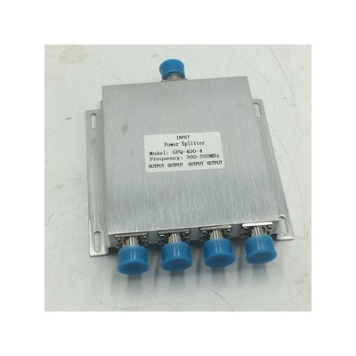 300~500MHz UHF 4 way Power Splitter or Power Divider or Power Combiner