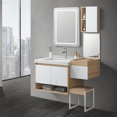 Modern Wall Bathroom Vanity Cabinets With Sink Furniture Supplier ...