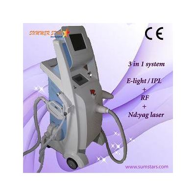 Skin Care 3 in 1 Beauty Equipment for Hair Removal And Tattoo Removal