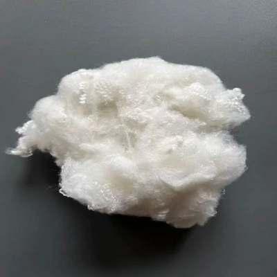 5D65mm Raw White Recycled Polyester Staple Fiber For Nonwoven Fabric