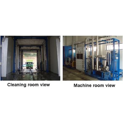 AUTOMATED CAR WASH SYSTEM FOR LARGE VEHICLES