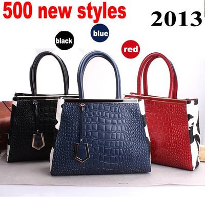 2013 NEW style real leather handbag EMG0106