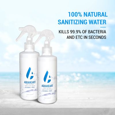 [Sanitizer] AQUAHEART 300ml (Sister product of AQUAINT)