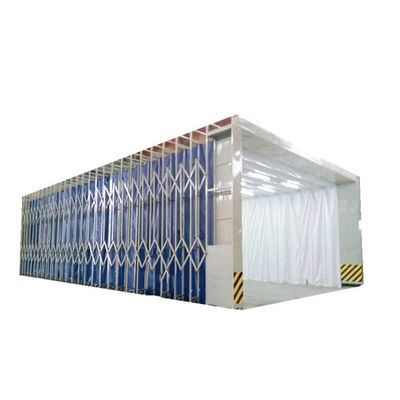Professional retractable spray booth paint booth/bake paint booth for sale