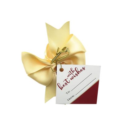 high quality red wine ribbon bow