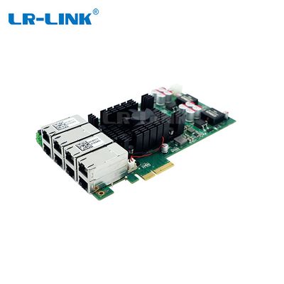 LR-LINK eight-port PoE+ Gigabit Ethernet Frame Grabber with Intel I350