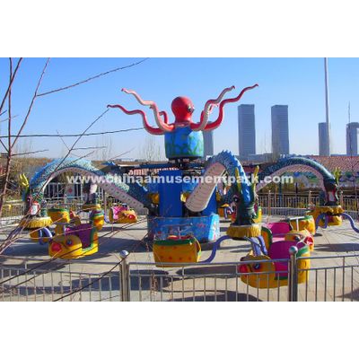 Kids games outdoor octopus rides for sale