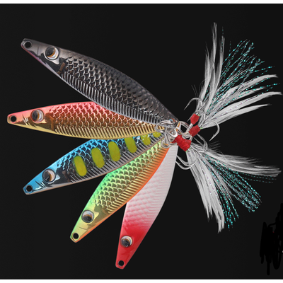 10g 15g Spoon Perlage Metal Spinner Fishing Lure Bass S Trout Spinner Baits Fishing Spoon with Rigin