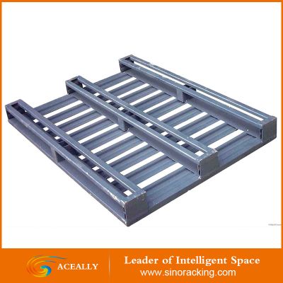 stackable steel pallet for warehouse