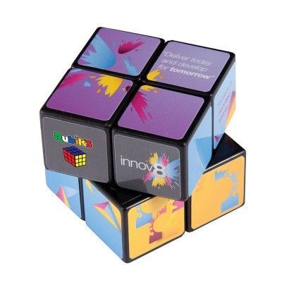 Custom 2x2 Rubik's Cube Gift with Personalized Photos Fun Puzzle Game
