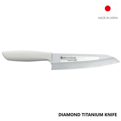 Diamond Titanium Knife kitchen knives cookware made in Japan