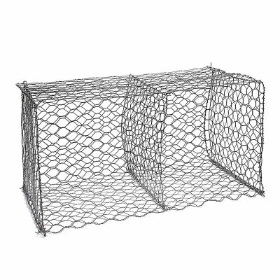 Hexagonal Gabion Reno Mattress, 2x1x0.5 Gabion Wall Baskets Stone Cages