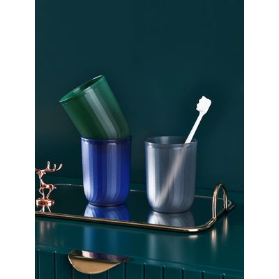 Eco-friendly Plastic PP bathroom teeth brush water cup with high quality