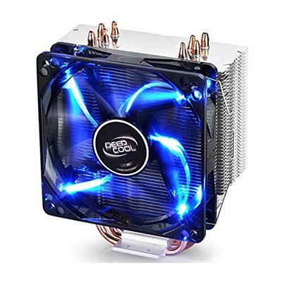 DEEPCOOL GAMMAXX 400 CPU Cooler 4 Heatpipes 120mm PWM Fan Blue LED INTEL/AMD AM4 Compatible