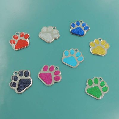 Stainless steel colorful enamel pet tag