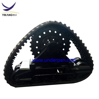 3 tons rubber track undercarriage for triangle farm tractor