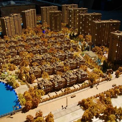 ARCHITECTURAL EXHIBITION MODEL FOR REAL ESTATE SELLING