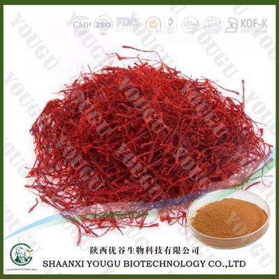 Hot sale saffron extract powder, 95% Crocin/0.2%-0.4% Safranal