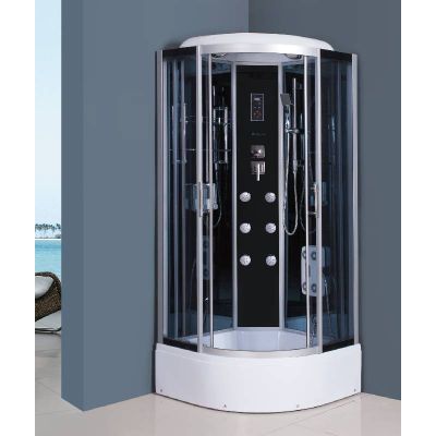 OEM manufacturer whirlpool steam massage tempered glass bathroom shower enclosure /shower cabin /sho