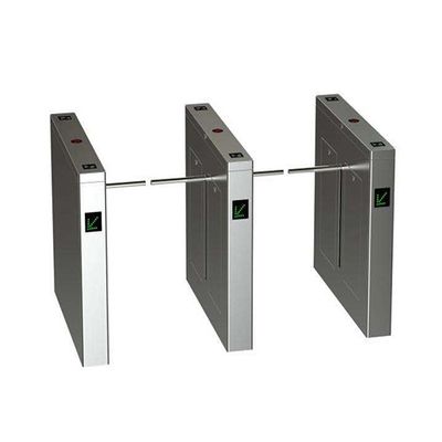 Automatic drop arm biometric turnstile is designed for continued use and maintenance-free performanc