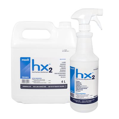 hx2 Hard Surface Disinfectant Spray/Refill Jug