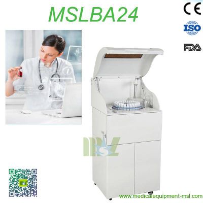 2016 New Full automatic Biochemical Analyzer MSLBA24