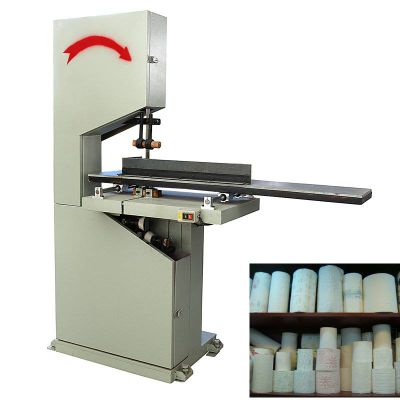 XY-AI-300 Semi automatic small toilet paper roll cutting machine