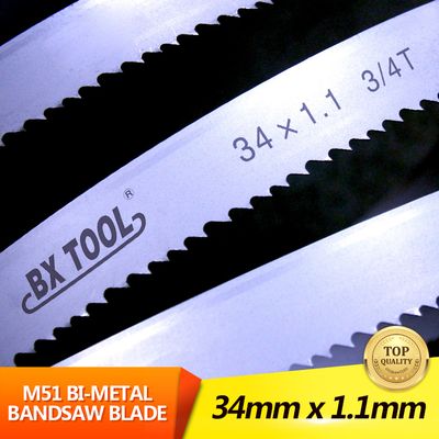 M Bimetal Band Saw Blade For Cutting Metal Benxi Tool Co Ltd