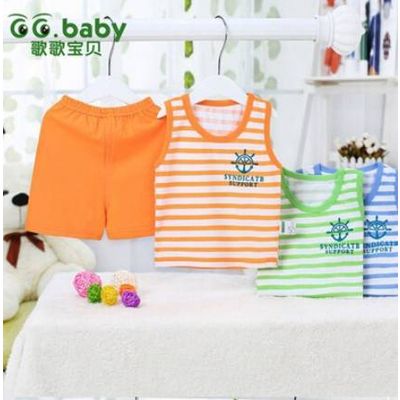 2015 Newborn Baby Clothing Summer Sets High Quality Cloth for Baby Girl Baby Boy Suits
