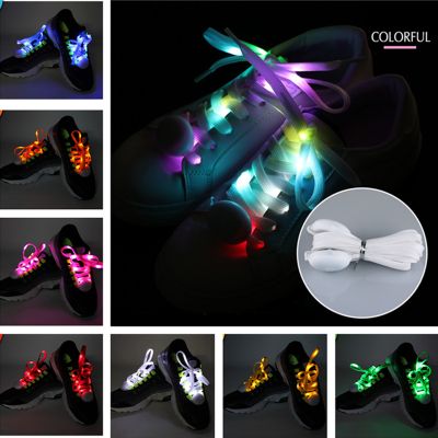 2017 new type Colorful LED shoelace for promotion gift