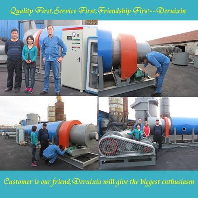 2014 Qingdao Waste Tire Pyrolysis Carbon Black Refining Machine