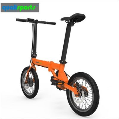 China new product portable 16inch folding electric mini bike bicycle, foldable ebike