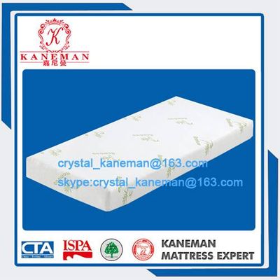 Bamboo fabric gel memory foam mattress