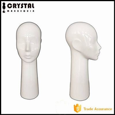 high quality fiberglass mannequin head for display