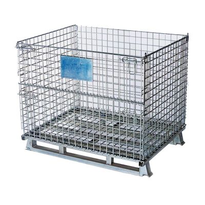 Wire Mesh Storage Metal Foldable Pallet Cage