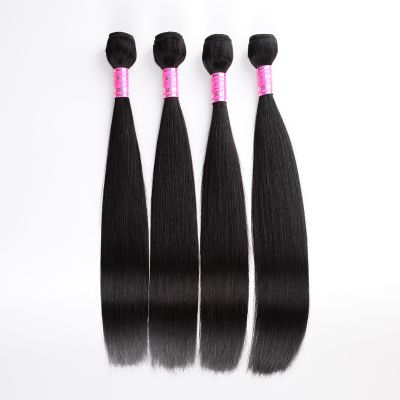 Indian virgin hair straight human hair virgin extension hair weft 8A 4 bundles deal