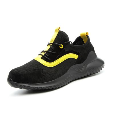 Custom breathable lightweight fashion brand steel toe cap safety shoes boots