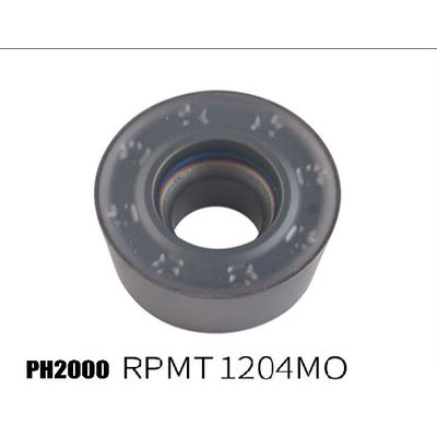 PH2000-RPMT1204MO milling insert for hard steel processing