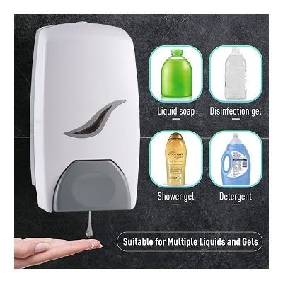Economic liquid soap dispenser, manual sanitizer dispenser alcohol gel