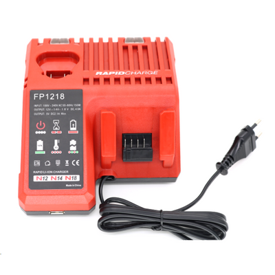 Hot selling Double port multi-voltage 12V~18V charger with Charging current 4.0A 2 with USB port fo